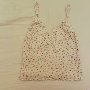 Brandy Melville Flower Tank Top
